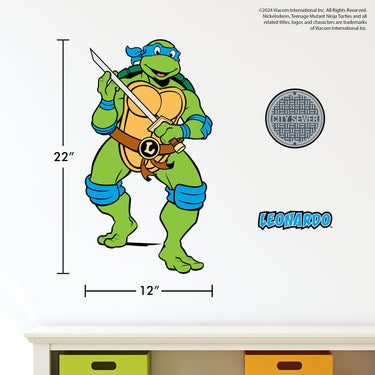 Teenage Mutant Ninja Turtles Leonardo Wall Decal